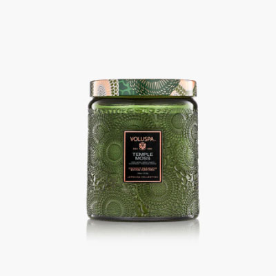 Temple Moss Large Jar Candle