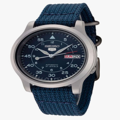 Seiko 5 Military Automatic Nylon Strap SNK807K2 Men's Watch