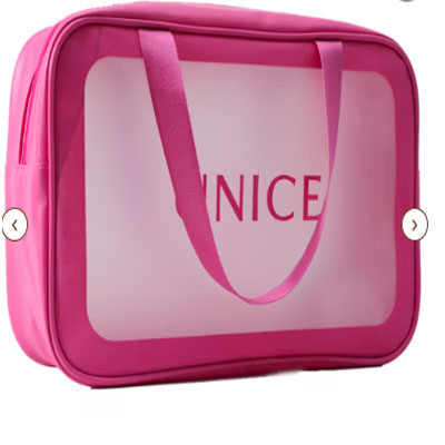 UNice Bubble Gum Pink Wash Bag Makeup Bag