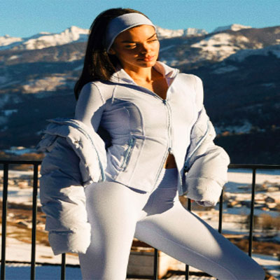Double Zip Slim Fit Active Jacket