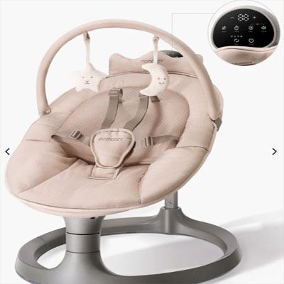 Momcozy 2-in-1 Electric Baby Swing